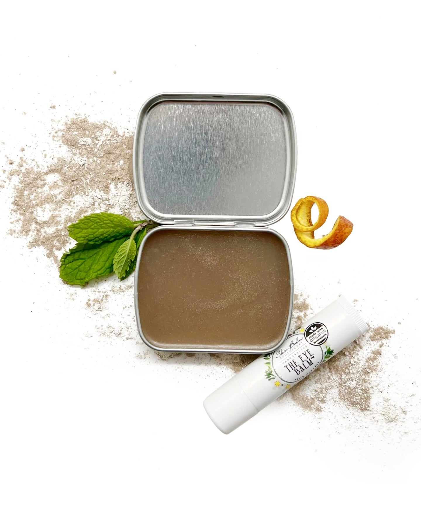 Brow Styling Wax & Clay with The Eye Balm™ against a white background.