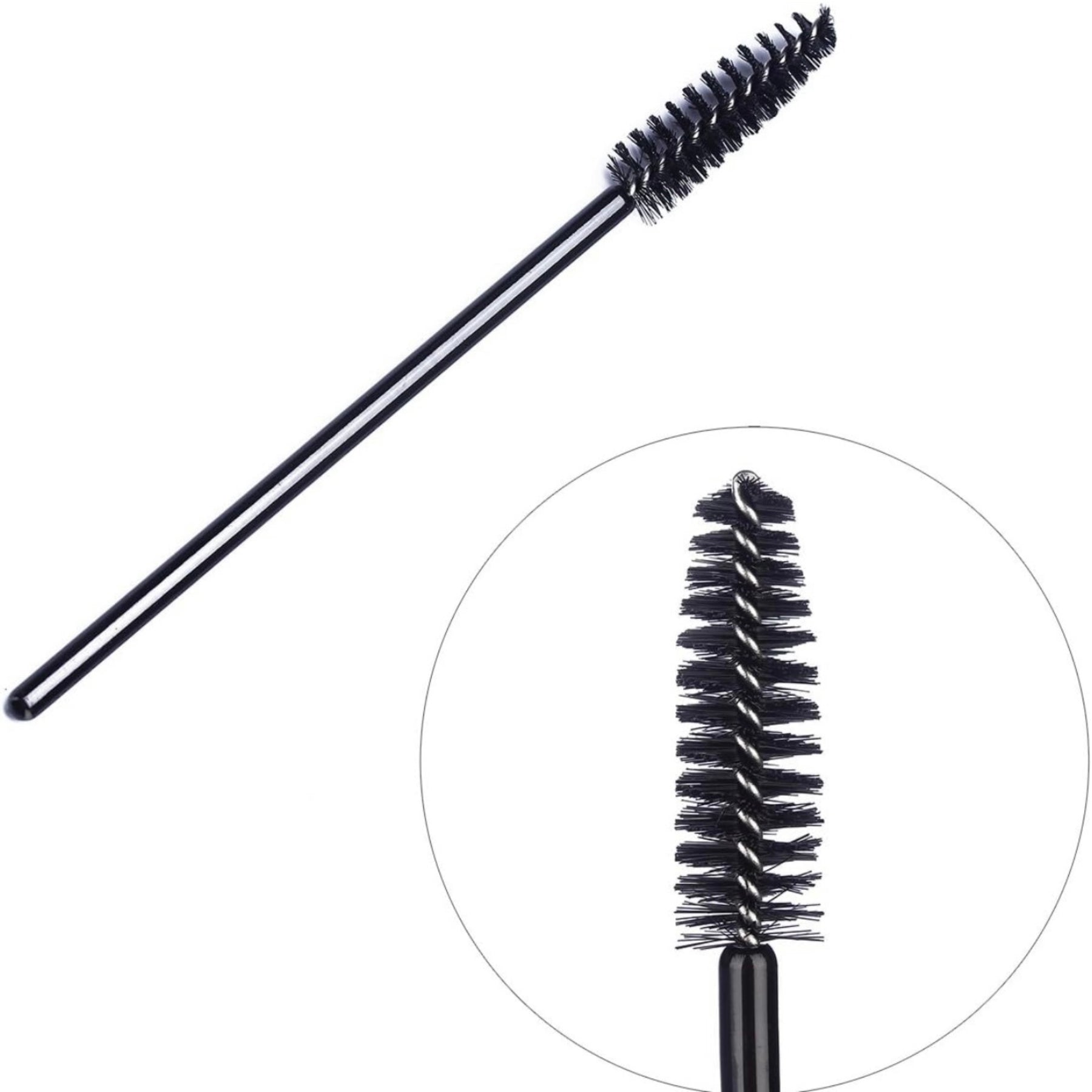 Lash & Brow Styling Brush (with an additional close-up view) against a white background.