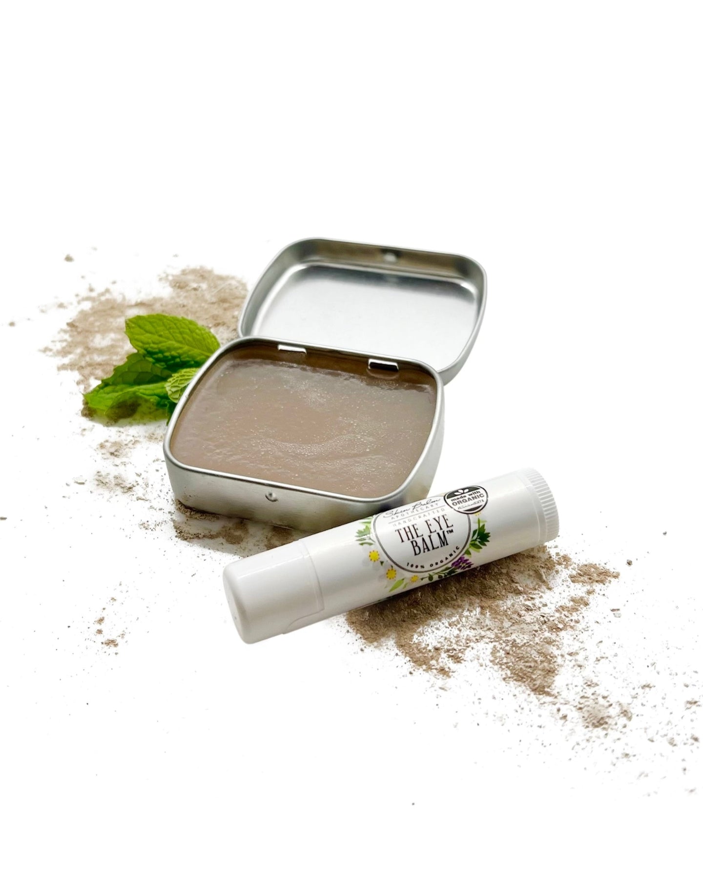 Brow Styling Wax & Clay with The Eye Balm™ against a white background.