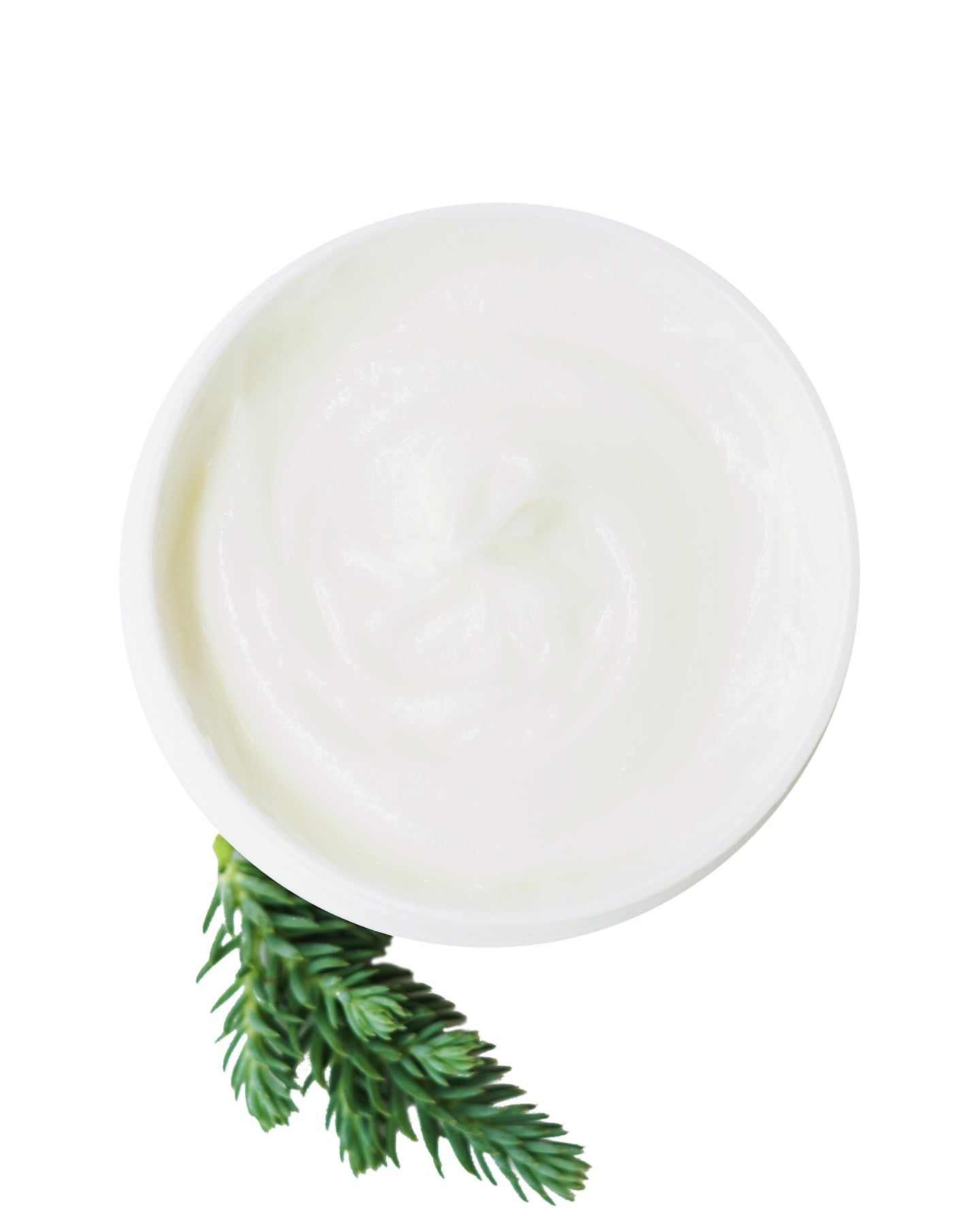 A close-up shot of the Unscented Nourish Conditioner, enlarged to show texture.